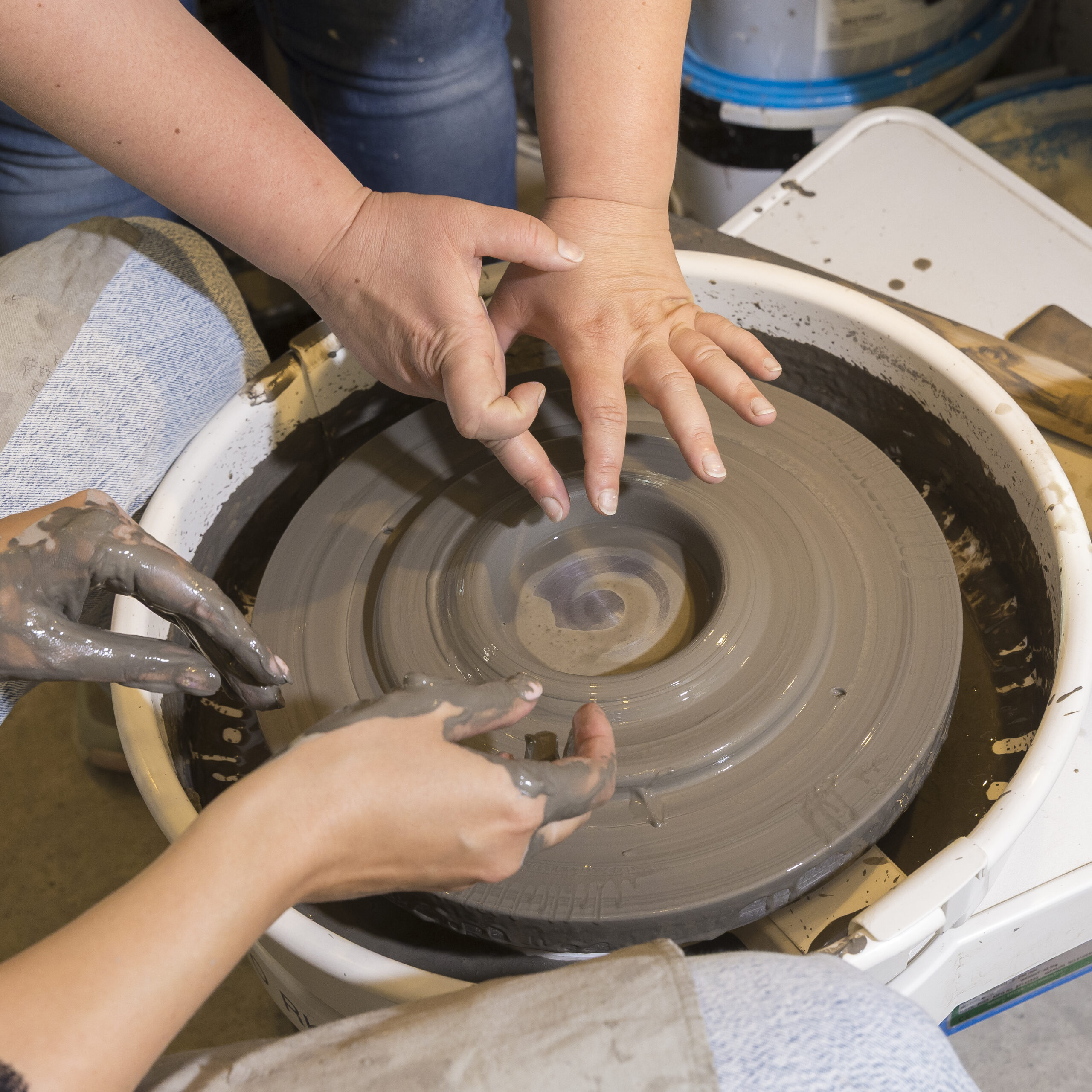 Atelier de céramique Kéramos à l'écoquartier des Vergers à Meyrin