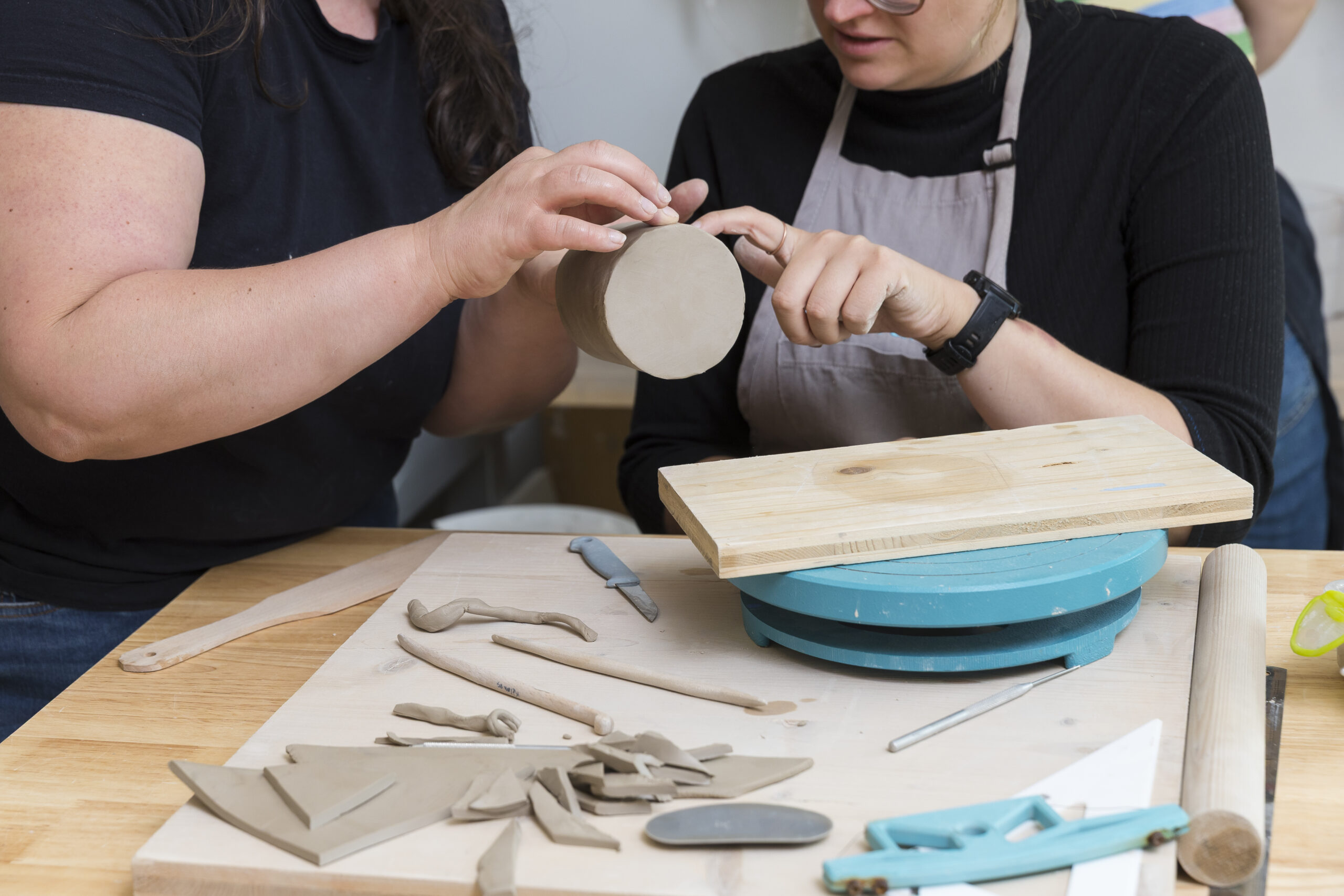 Atelier de céramique Kéramos à l'écoquartier des Vergers à Meyrin