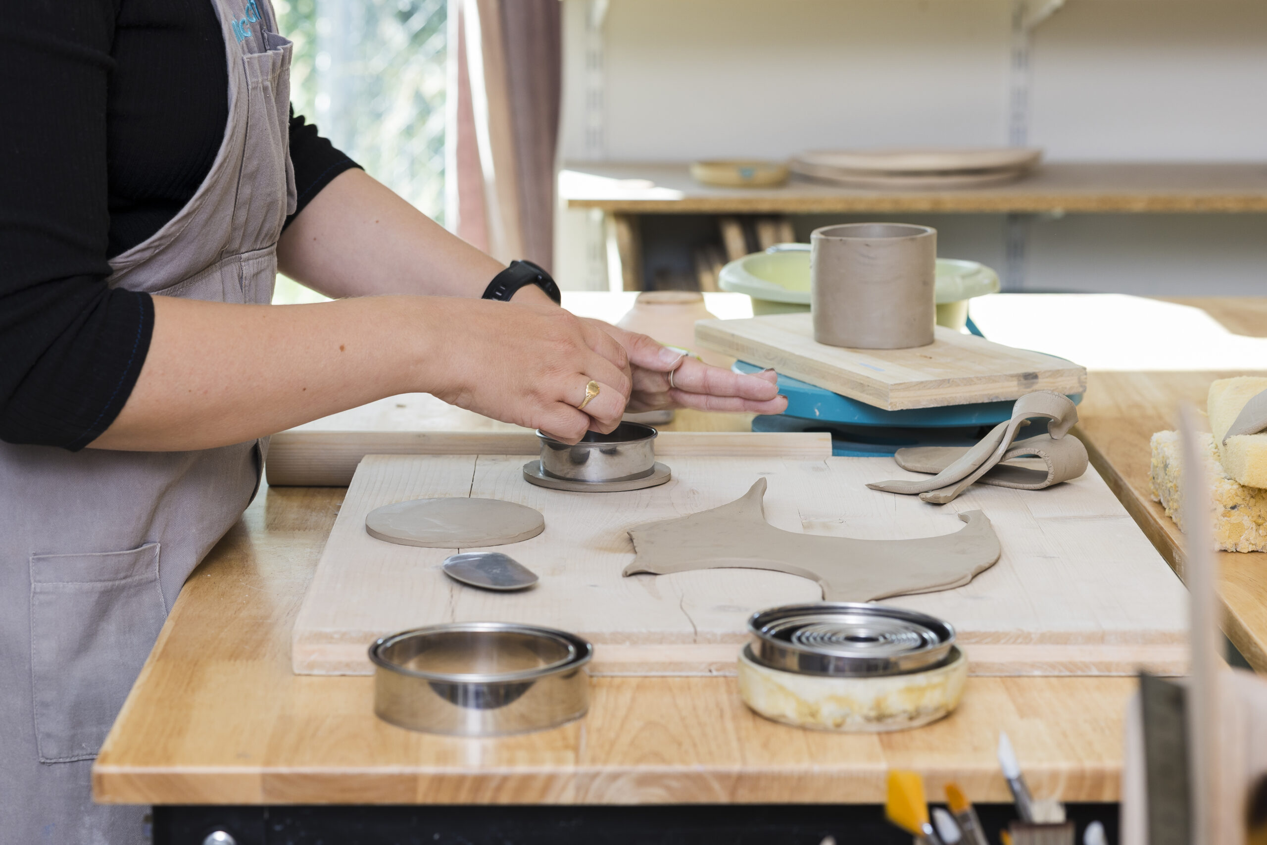 Atelier de céramique Kéramos à l'écoquartier des Vergers à Meyrin
